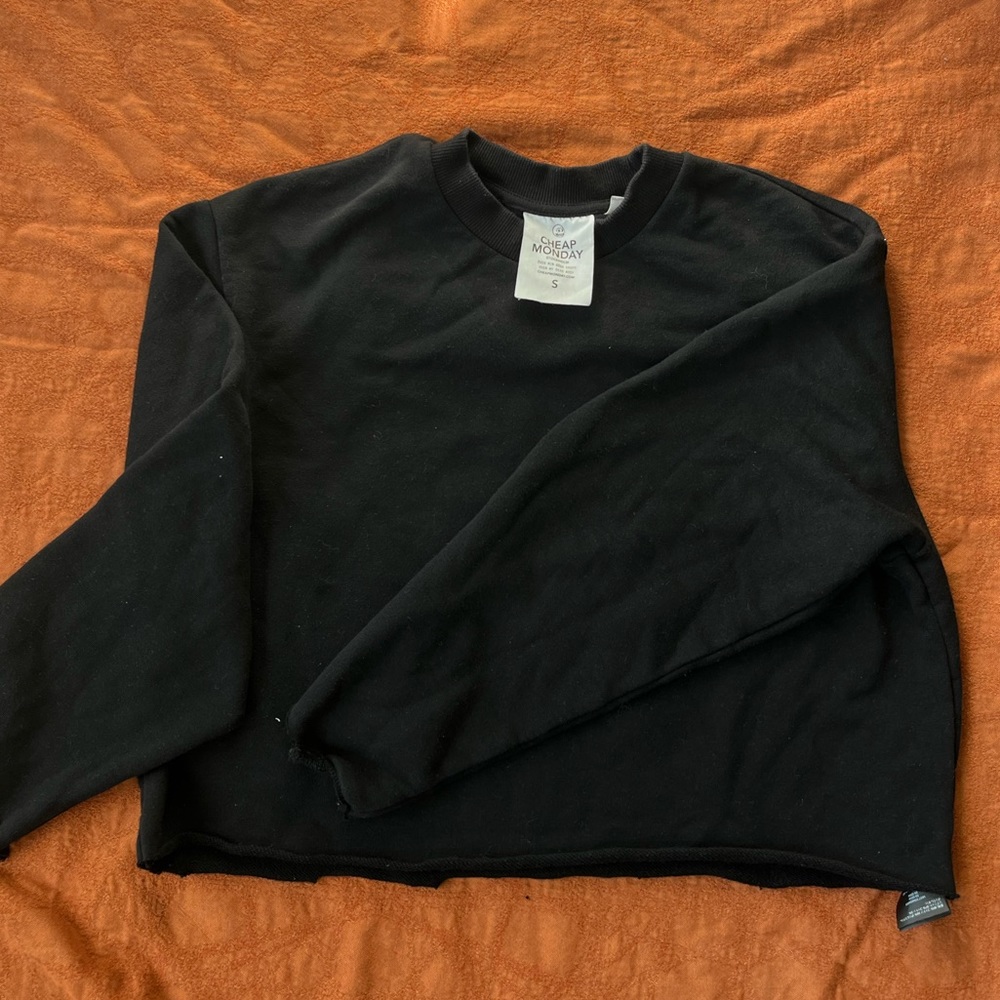 Cheap Monday Cropped Black Long Sleeve